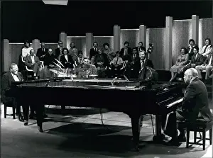 Peterson: Oscar Peterson and Count Basie on TV programme