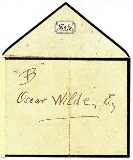 Envelopes: Oscar Wilde trial