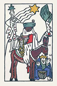 Kokoschka: Oskar Kokoschka. The three kings