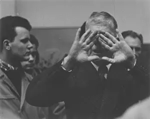 Kokoschka: Oskar Kokoschka at the opening of