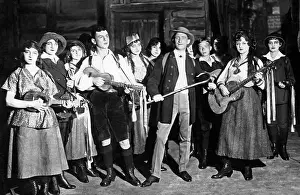Bernauer: Oskar Sabo as a Wandervogel in the Berlin Theater, 1916