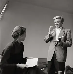 Moldovan: Oskar Werner rehearsing