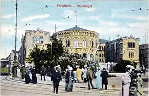 Christiania: OSLO/MAIN SQUARE C1900