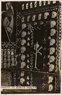 Crossbones: Ossuary Chapel of skulls - Valletta, Malta