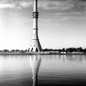 Sedmoe: Ostankino Tower in Moscow, 1968