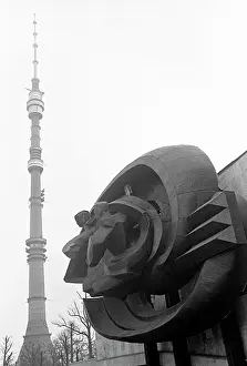 Ostankino: Ostankino Tower in Moscow, 1982