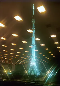Sedmoe: Ostankino Tower in Moscow, 1983