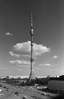 Sedmoe: Ostankino Tower in Moscow, 1983