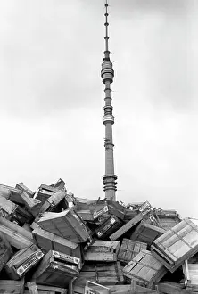 Ostankino: Ostankino TV Tower, 1995