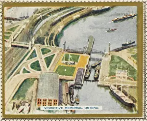 Vindictive: OSTEND FROM THE AIR