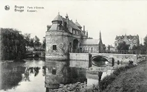 Bruges: The Ostend Gate, Bruges, Belgium