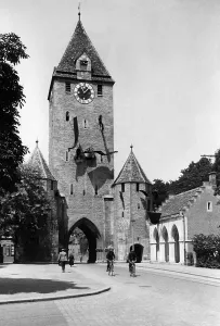 Regensburg: Ostentor in Regensburg, 1938