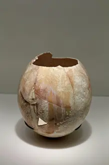 Manama: Ostrich egg shell, Bahrain National Museum, Manama, Bahrain