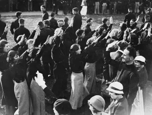 Oswald: Oswald Mosley in Hyde Park, 1934
