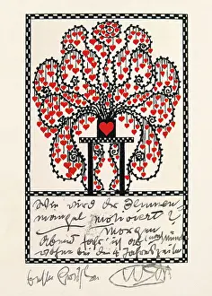 Emilie: Oswald Wenzel (probably). Heart leaves