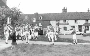 Otford: Otford, Morris Dancing c1955