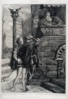 Chasseriau: Othello illustration by Chasseriau
