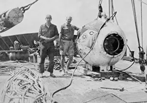 Bermuda: Otis Barton and William Beebe, 1934
