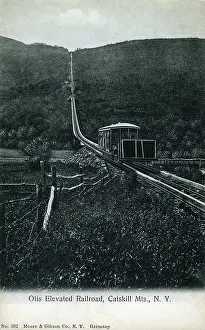 Catskill: Otis Elevated Railroad, Catskill Mountains, NY State, USA
