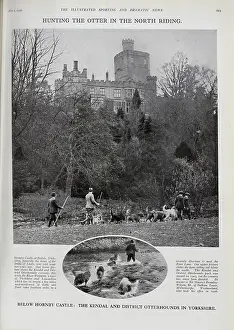 Bedale: Otter Hunt at Hornby Castle