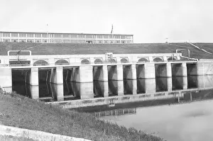 Silesia: Ottmachau reservoir, 1933