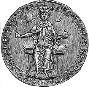 1208: Otto IV, circa 1176 - 19.5.1218, Holy Roman Emperor