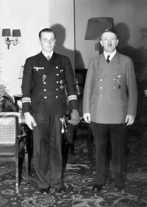 Kretschmer: Otto Kretschmer and Adolf Hitler, 1940