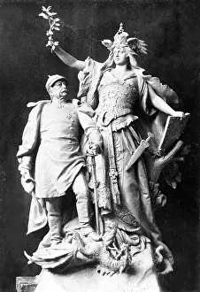 Personification: Otto von Bismarck and Germania