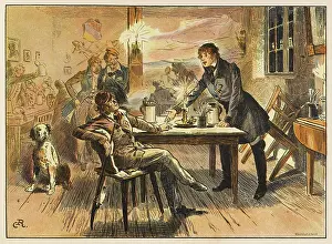 Wagers: Otto von Bismarck when a student, 1833