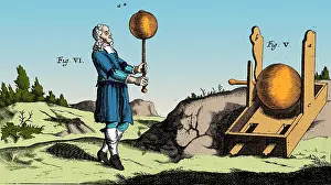 Sulfur: Otto von Guericke, Electric Generator, 1672