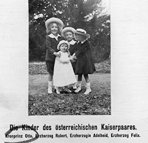 Kinder: Otto von Habsburg