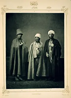 Mevlevi: The Ottoman Empire, studio portrait of models ?