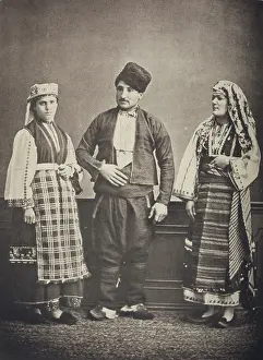 Sebah: The Ottoman Empire, studio portrait of models ?
