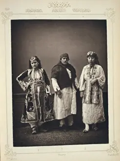 Sebah: The Ottoman Empire, studio portrait of models ?