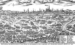 Bivouac: Ottoman Wars, Siege of Vienna 1529, view of the