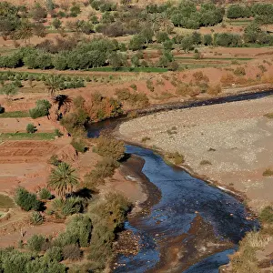 Meander: Oued Marghen river, Morocco