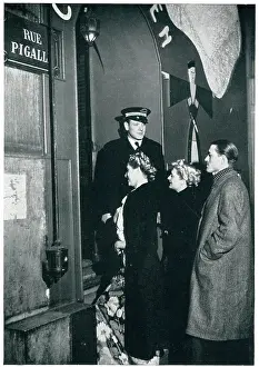 Doorman: Outbreak of WWII Arriving for cabaret in Montmartre