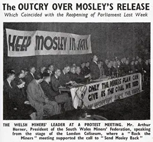 Imprisoned: Outcry over Oswald Mosley's release