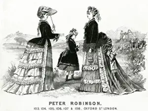 Bustle: Outdoor costumes for 1888