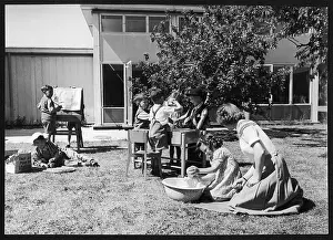 Engrossed: OUTDOOR SCHOOL SCENE