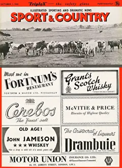 Wrapper: Outer cover of Illustrated Sporting & Dramatic News, 1943