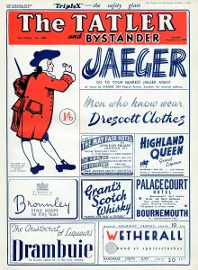 Wrapper: Outer cover of Tatler, 6 October 1943