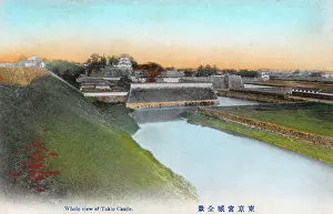 Chiyoda: The outer moat around Edo Castle, Tokyo, Japan