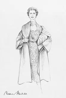 Kents: Outfit for Duchess of Kent by Norman Hartnell