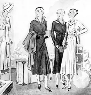 Ensembles: Outfits for an ocean cruise