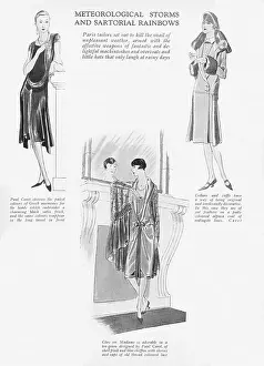 Specifically: Three outfits from Paul Caret designed specifically