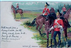Holt’s Battlefields Collection: Outpost of the 2nd Dragoon Guards - men and horses