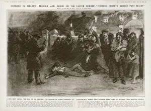 Outrage: Outrage in Ireland: murder and arson on the Ulster border