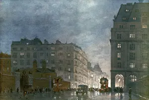 Ritz: Outside the Ritz, 1920 by Cecil King