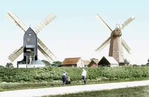 Outwood: Outwood, the Windmills 1906